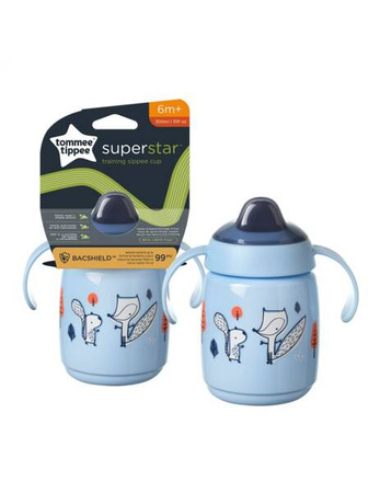 Tommee Tippee Kubek Z Uchwytami Superstar Niebieski 300 Ml