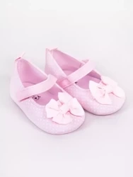 Scorpio Buciki Dziewczęce Różowe W Kropeczki Rozmiar 9-15 Miesięcy