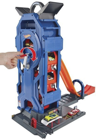 Hot Wheels City Rajdowy Garaż Mega FTB68