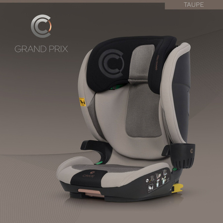 Cavoe Grand Prix Fotelik Samochodowy 15-36kg Taupe