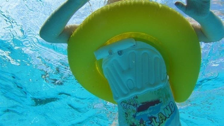 Swimtrainer Koło do Nauki Pływania 15-30 kg Pomarańczowy