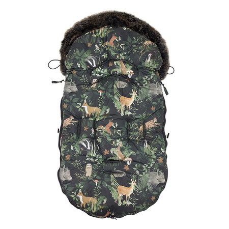 Makaszka Śpiworek Premium Do Wózka 0-18m Woodland