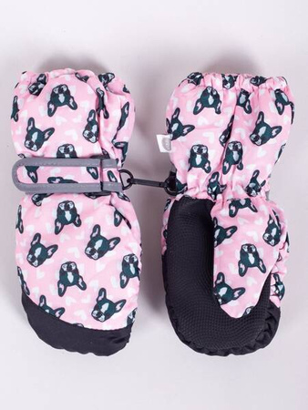 Yoclub! Rękawiczki Narciarskie Dziewczęce 12cm