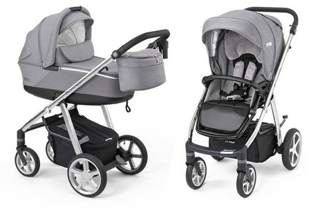 Espiro Next Silver Wózek Głęboko-Spacerowy 2w1 301 Talisman