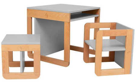 Skiddou Mob Zestaw Mebli Dla Dzieci 8w1 Evening Shadow