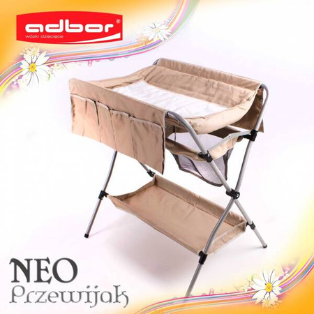 Adbor Neo Składany Przewijak dla Niemowląt 80x57x93 Beżowy