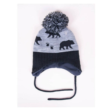 Czapka zimowa chłopięca Alfik 38-40