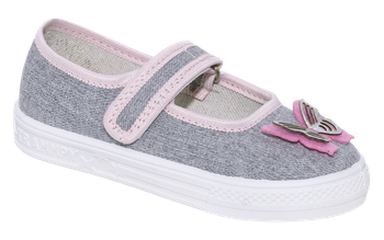 Zetpol Obuwie Dziecięce Hania Szara Rozmiar 26