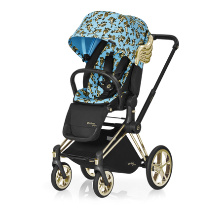Cybex Priam Lux Seat Wózek Spacerowy by Jeremy Scott Cherub Blue by Jeremy Scott