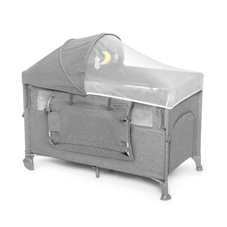 Kidnort Stugan Łóżeczko Turystyczne Jasny Szary