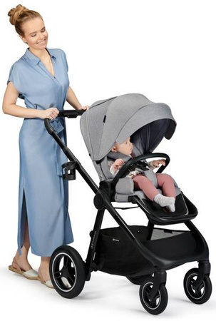 Kinderkraft Everyday Wózek Wielofunkcyjny 2w1 Black