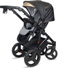 Coto Baby Quara Wózek Głęboko-spacerowy 02 Dark Grey Brown Eco