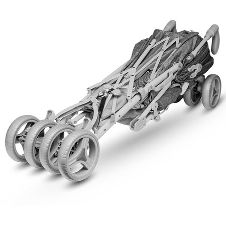 Lionelo Irma Wózek Spacerowy Grey/Dark Grey