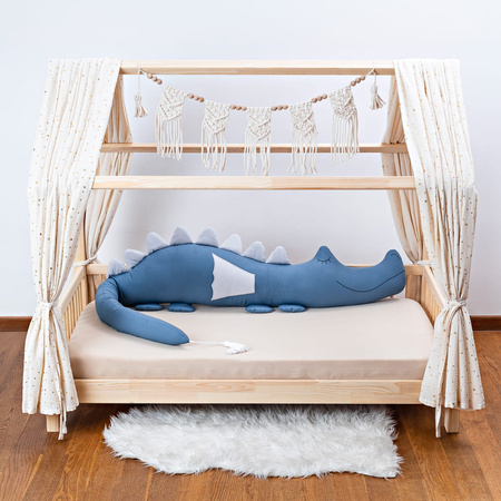 SenLove Smokozaur Poduszka Przytulanka Bawełniana Niebieska