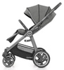 Oyster 3 Wózek Spacerowy  Mercury - szary stelaż