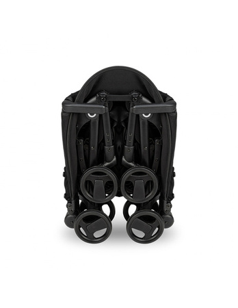MoMi Grace Wózek Spacerowy z Plecakiem Czarny