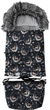 Eko Śpiworek SP-37 Czarny Jeleń