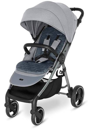 Espiro Wave Wózek Spacerowy 107 Silver Grey