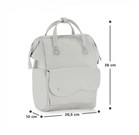 Kinderkraft Treasurepack Plecak Dla Mamy z Przewijakiem Nature Vibes Grey