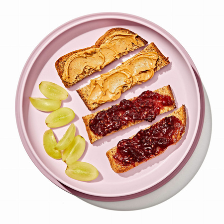 Oxo Talerzyk Z Silikonową Przyssawką Dla Dzieci Antypoślizgowy Blossom