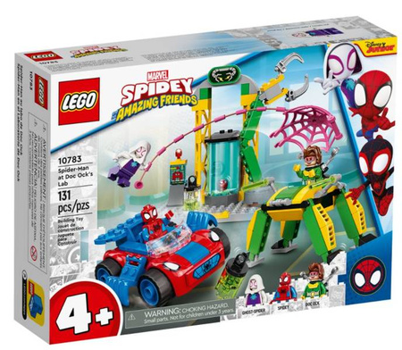 Lego Marvel Klocki Spider-Man w Laboratorium Doca Ocka 10783
