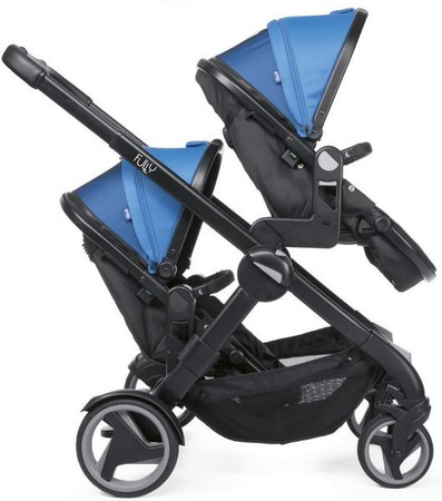 Chicco Fully Twin Bliźniaczy Wózek Wielofunkcyjny Power Blue