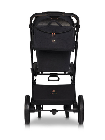 Cavoe Axo Style Wózek Głęboko-Spacerowy 2w1 + Adaptery Meteorite