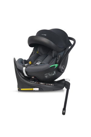 Easy Go Buz Pro Fotelik Samochodowy z Obrotową Bazą ISOFIX 0-13 kg Granito