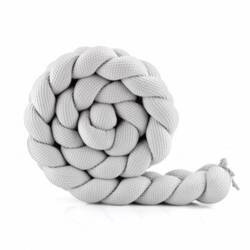 Waldin Warkocz Ochraniacz Do Łóżeczka 12 Szary