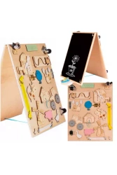 3Toysm Tablica manipulacyjna naturalna Farma