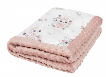 Bonjour Cherie Kocyk Niemowlaka 65x75cm Romantyczny Królik