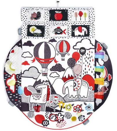 Kinderkraft 4Smart Mata Edukacyjna Sensoryczna