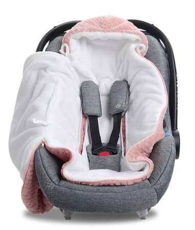 NATTOU Śpiworek do Fotelika Samochodowego Lapidou Pineapple Szary