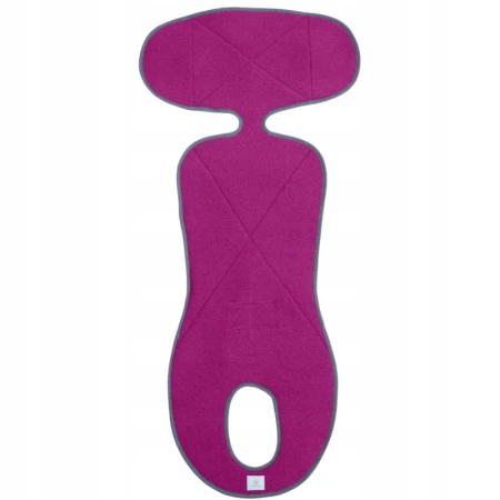 Simple Wool More Merry 2.0 Wkładka Termoaktywna z Wełny Merino do Fotelika 0-36 kg Fuksja