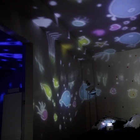 InnoGIO GioStar House Projektor z Pozytywką Dla Dzieci Domek