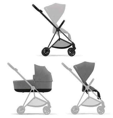 Cybex Mios 3.0 Wózek Spacerowy Soho Grey