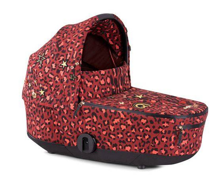 Cybex Mios Zestaw Kolorystyczny Tapicerka do Gondoli Rosenrot Red by Alec Voelkel