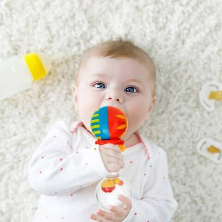 Canpol Babies Grzechotka z Tykającą Kulką 2/457_red