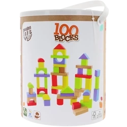 Trefl Drewniane Klocki 100 Blocks