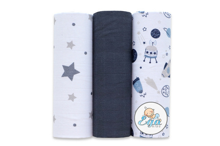 Ega Pieluchy Muślinowe 60/80 1204 Zestaw Nr 6