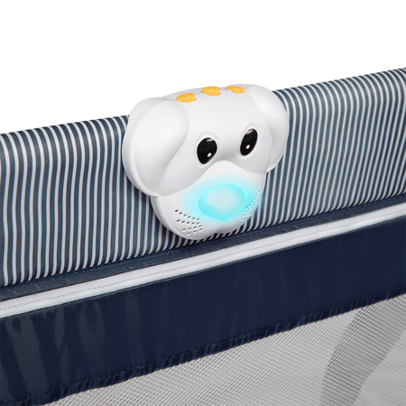 Lionelo Sven Plus Łóżeczko Turystyczne Navy Blue