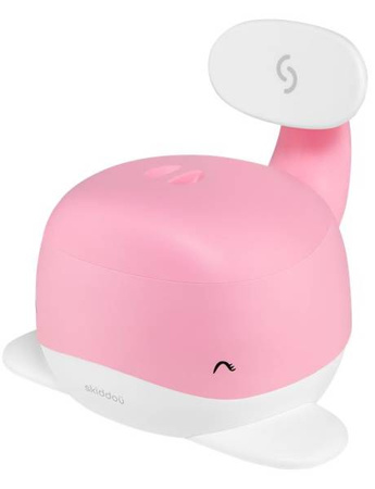 Skiddou Pottili Zamykany Nocnik z Oparciem Keep Pink