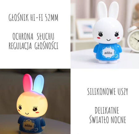 Alilo Króliczek Big Bunny G7C Niebieski