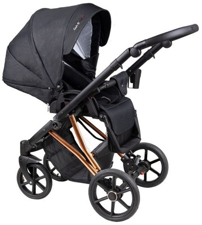 Coletto Craft Wózek Głęboko-Spacerowy 2w1 C-04 Miedziana Rama