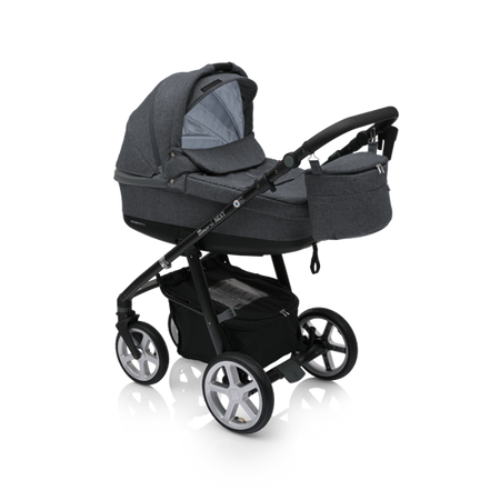 Espiro Next Wózek Głęboko-Spacerowy Flow 2019 - 17 Stylish Graphite