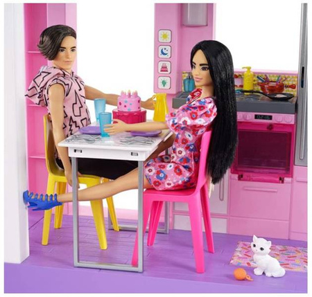 Barbie Dreamhouse Deluxe 60 Rocznica Domek Dla Lalek + 2 Lalki