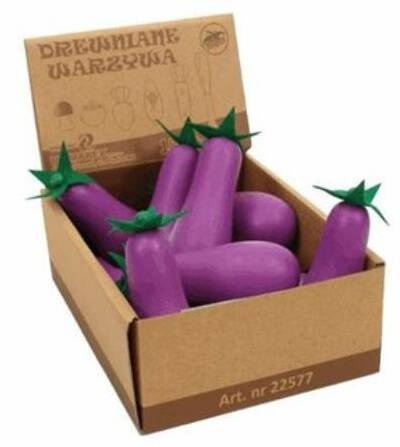 Playme Drewniany Bakłażan