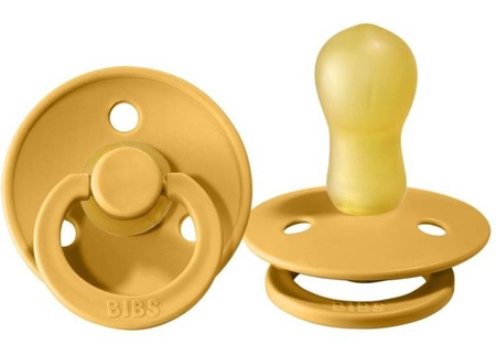 Bibs Smoczek Uspokajający Kauczukowy r.L HONEY BEE