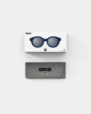 IZIPIZI Okulary Przeciwsłoneczne dla Dzieci 3-5 lat Denim Blue C