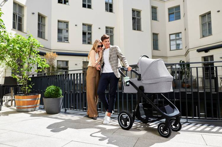 Kinderkraft Everyday Wózek Wielofunkcyjny 2w1 Denim